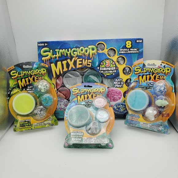 Other - SlimyGloop Mix'Ems Kids Slime Toy Lot